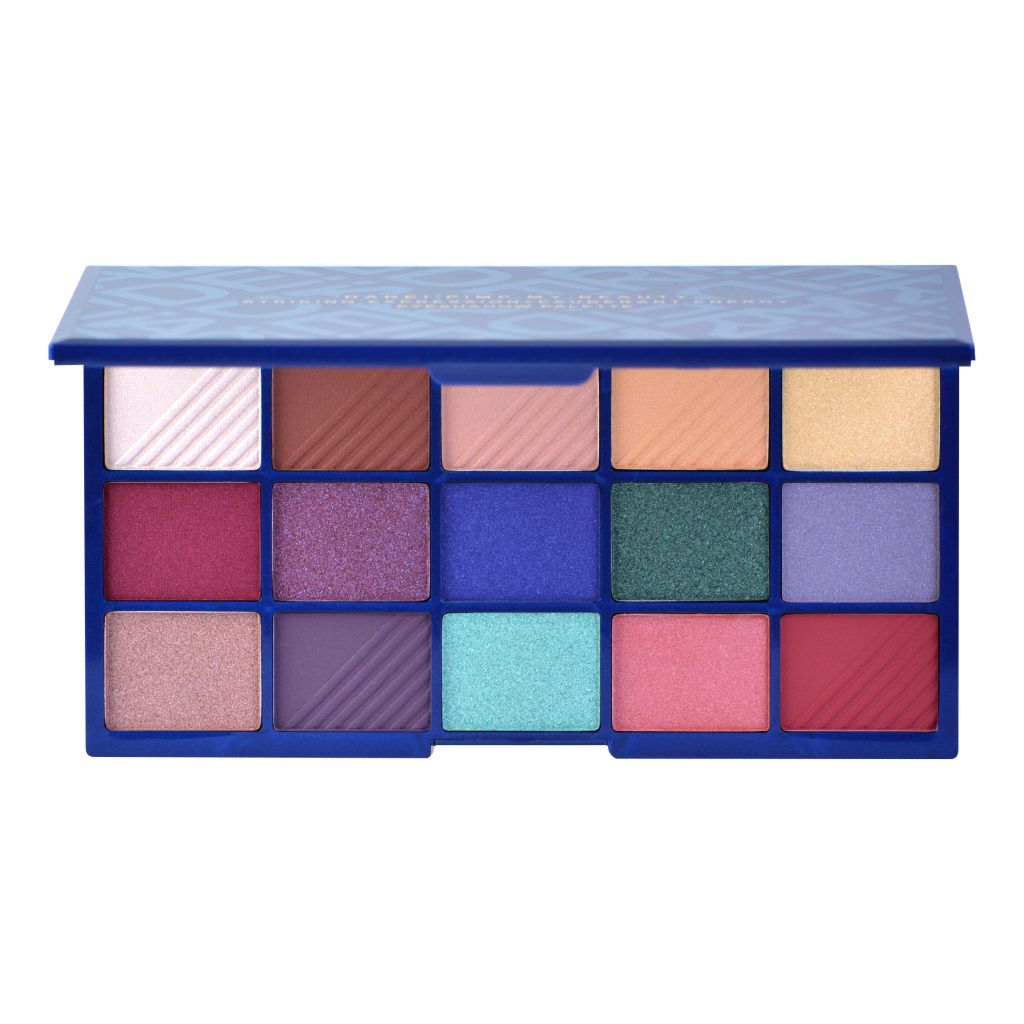 15 Shade Metallic Matte & Shimmer Eyeshadow Palette TJ Enterprise